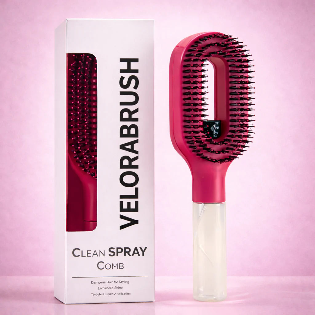 Merlod - Water Spray Detangling Brush